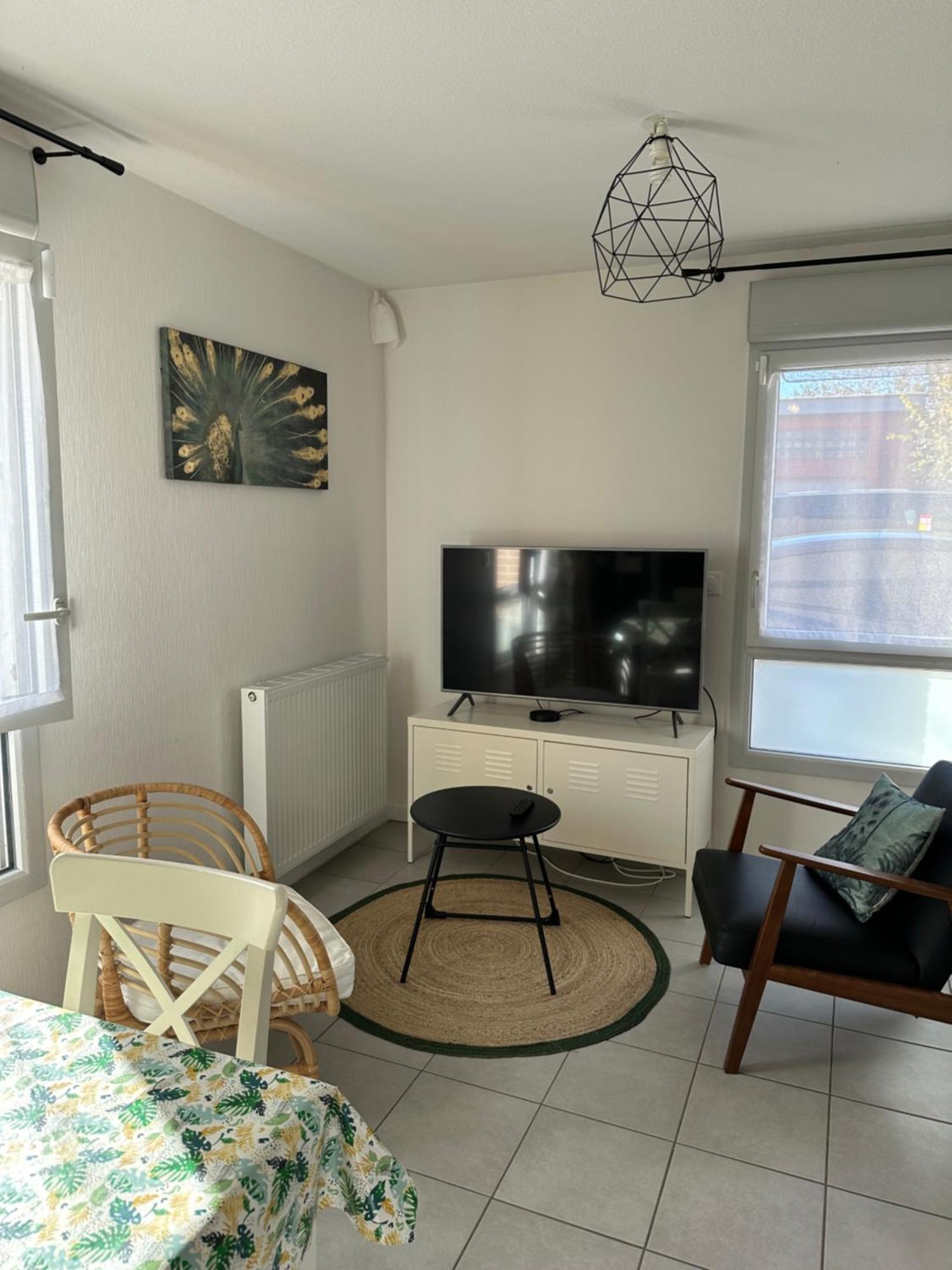 Appartement Minimes, Studio Cosy Tout Confort, Wifi, Parking à Toulouse Extérieur photo