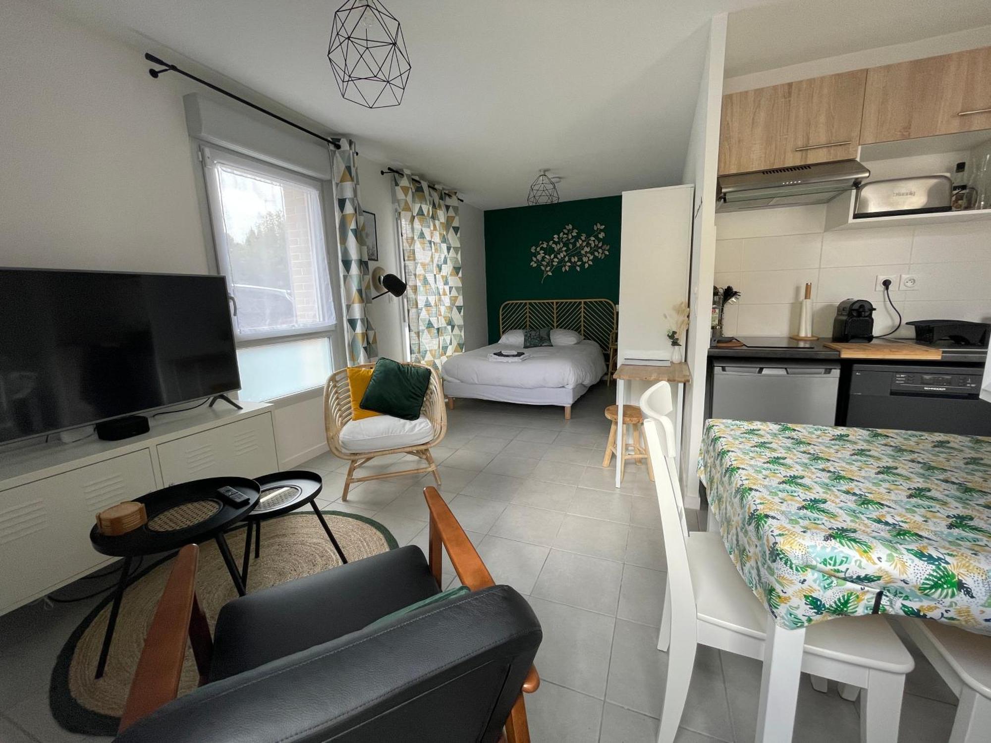 Appartement Minimes, Studio Cosy Tout Confort, Wifi, Parking à Toulouse Extérieur photo