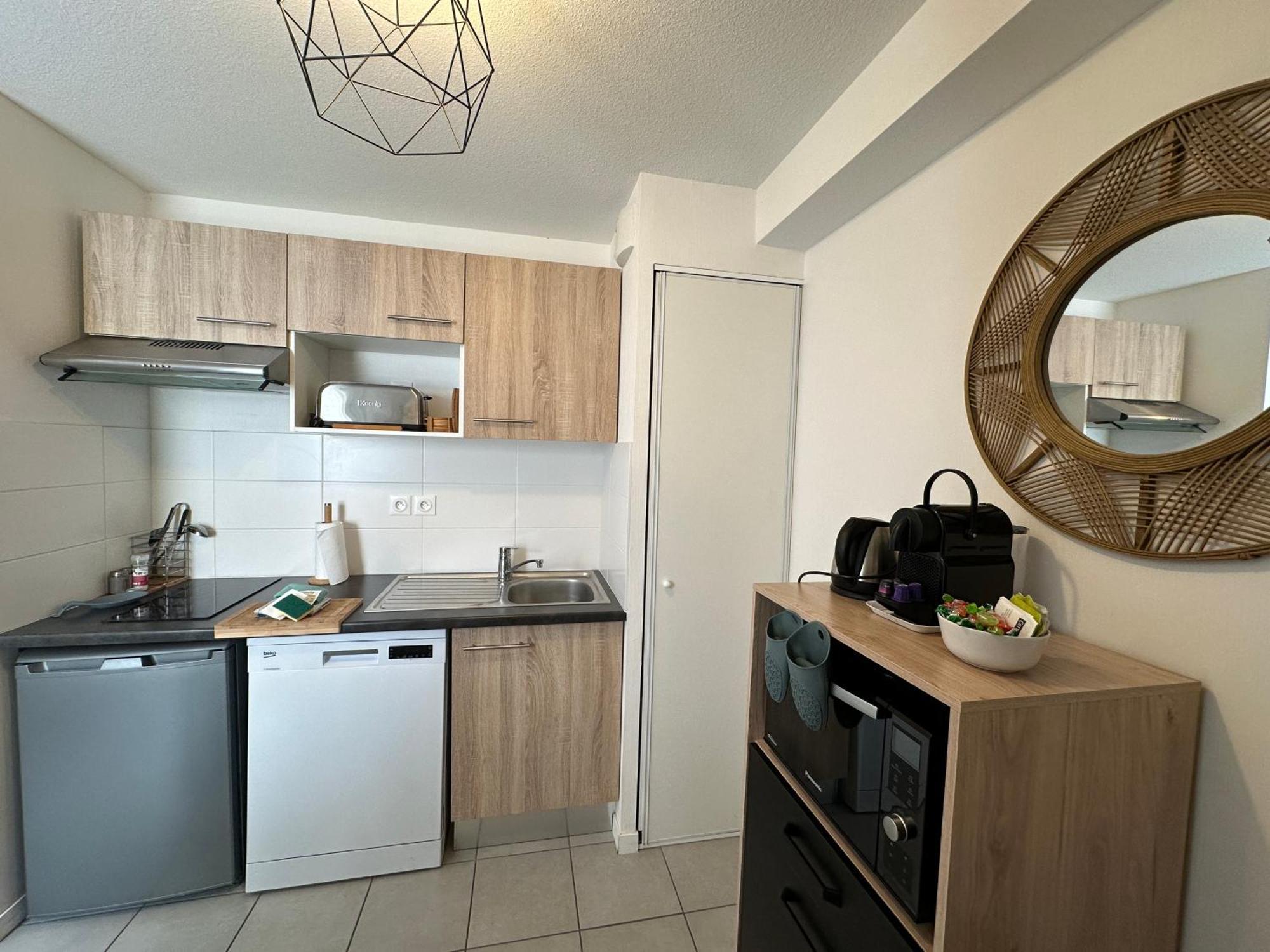 Appartement Minimes, Studio Cosy Tout Confort, Wifi, Parking à Toulouse Extérieur photo